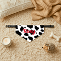 Bandana personnalisé pour chien et chat motif vache | Amis & Animaux