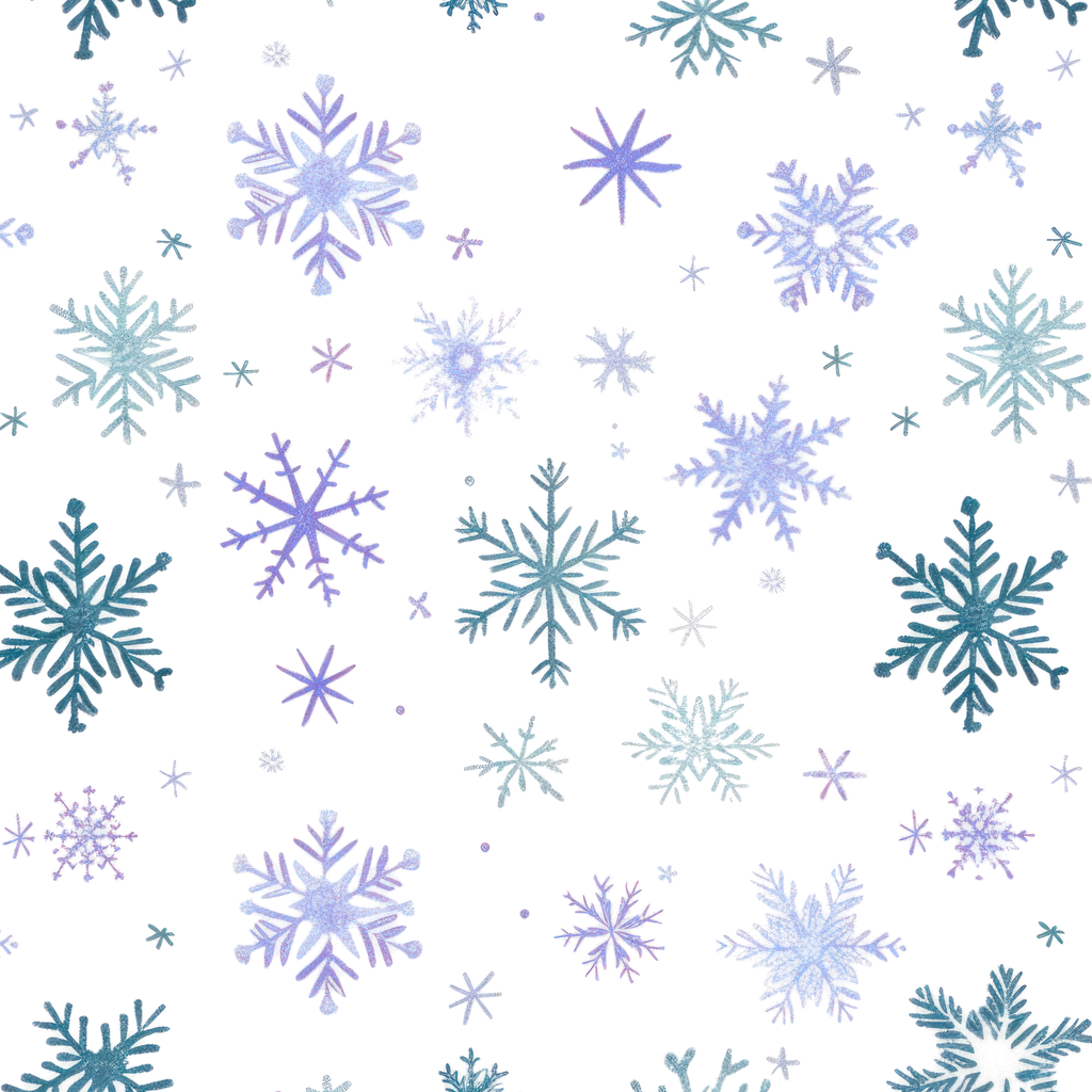 Bandana pour animaux - Flocons de neiges
