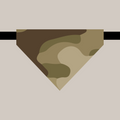 Bandana avec collier pour animaux - Camo