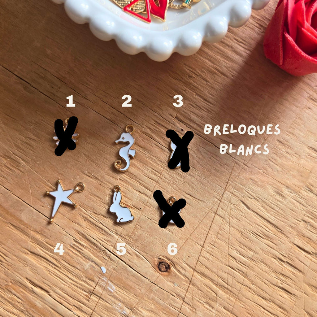 Le Porte-clé Complice – Personnalisable avec breloques