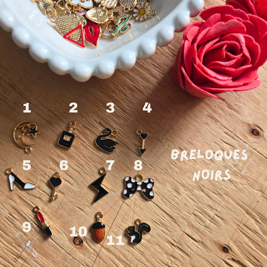 Le Porte-clé Complice – Personnalisable avec breloques