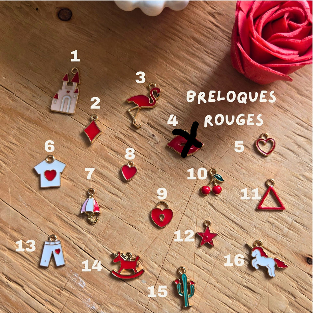Le Porte-clé Complice – Personnalisable avec breloques