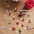 Breloques personnalisées – Collection Rouge