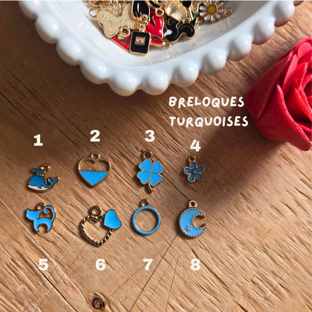 Le Porte-clé Complice – Personnalisable avec breloques