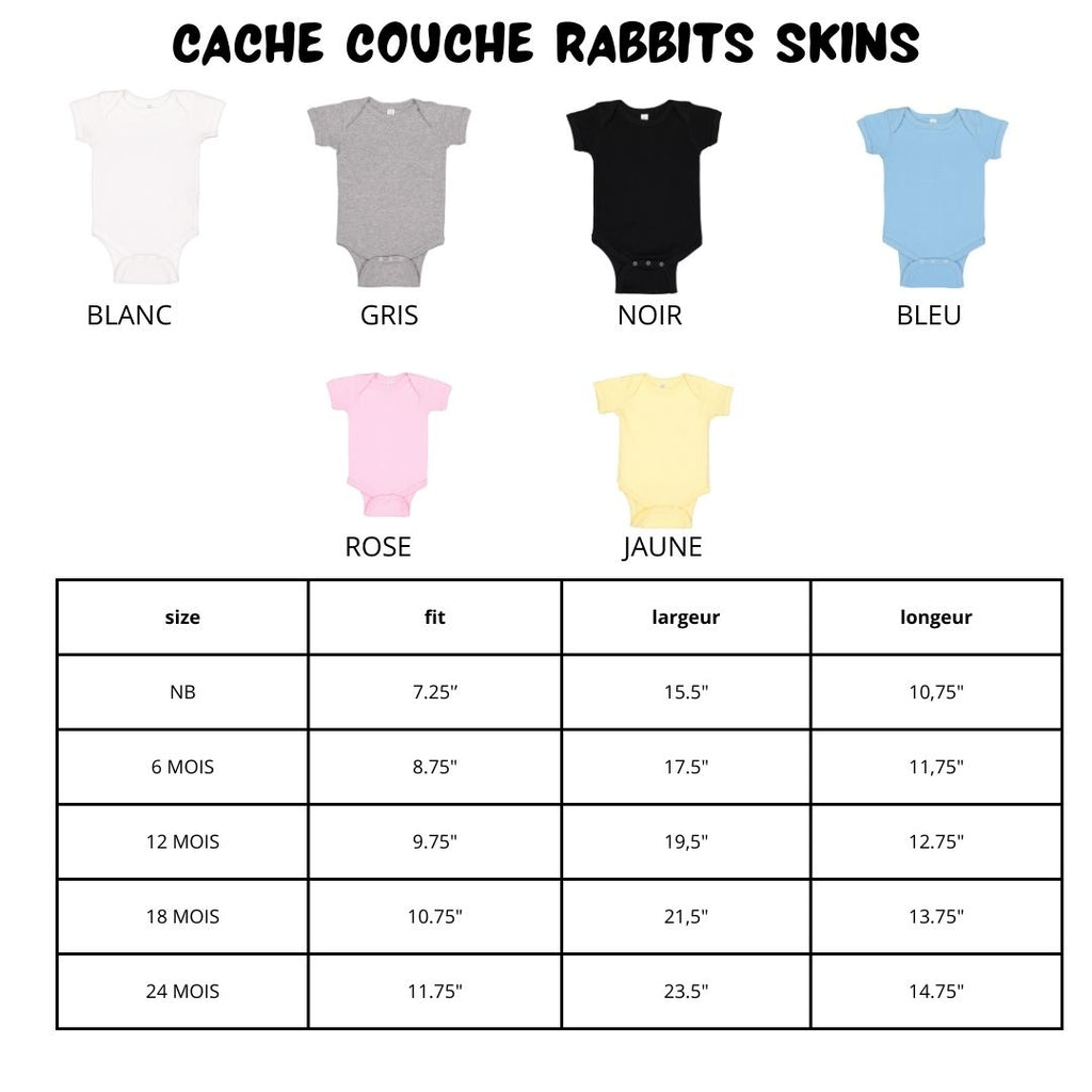 Cache-Couche bébé - À personnaliser