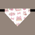 Bandana avec collier pour animaux - Café & Bouquin™