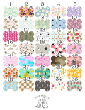 Médaille chien ou chat - Collection printemps
