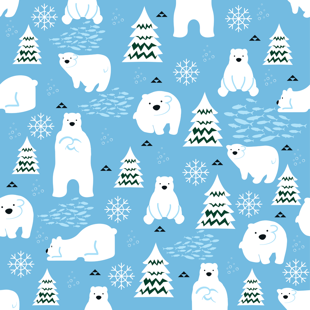 Bandana pour animaux - Mon petit ours hivernal